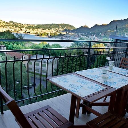 The Blue - Lake / City View Modern Apt Near Villa Olmo 科莫 外观 照片