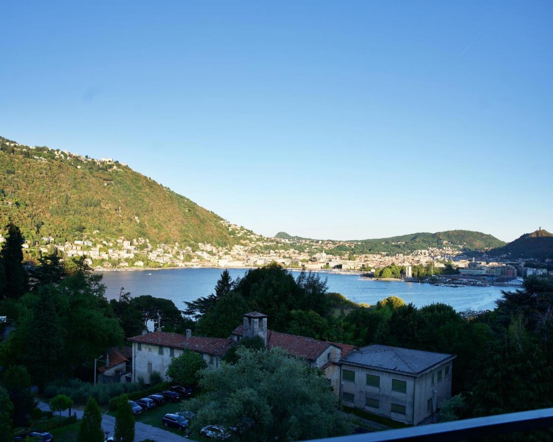 The Blue - Lake / City View Modern Apt Near Villa Olmo 科莫 外观 照片