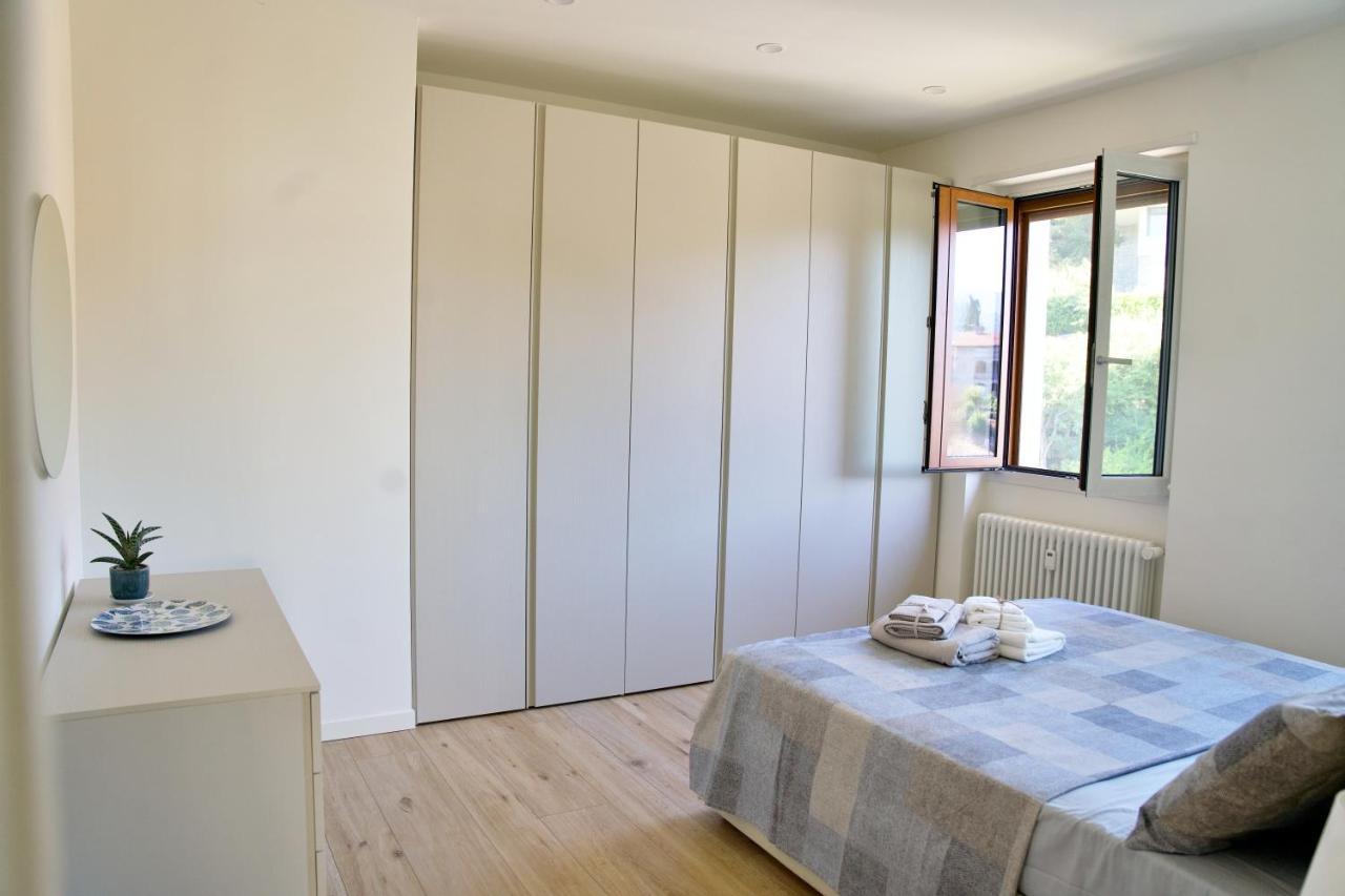 The Blue - Lake / City View Modern Apt Near Villa Olmo 科莫 外观 照片